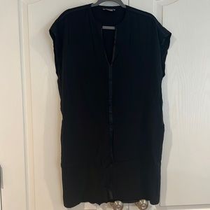 Vince Navy Blue Shift Dress